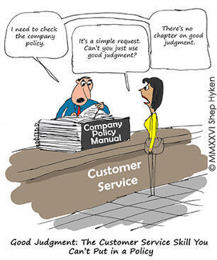Good Judgment: The Customer Service Skill You Can&rsquo;t Put in a Policy | 212-Careers | Scoop.it