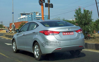 2012 New Hyundai Elantra Fluidic Spotted Testing ; India ~ Grease n Gasoline | Cars | Motorcycles | Gadgets | Scoop.it