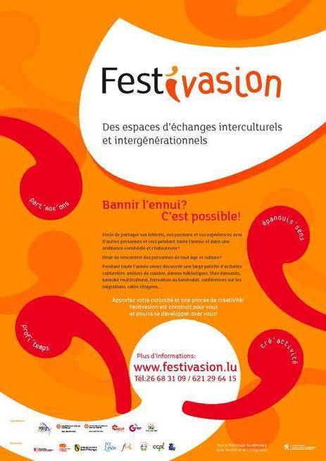 Festivasion : espaces d'échanges interculturels et intergénérationnels | Luxembourg (Europe) | Scoop.it