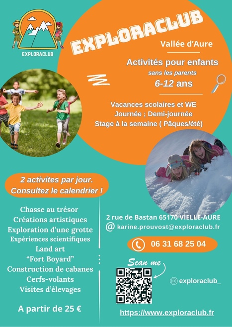 Un nouveau club pour les enfants à Vielle-Aure | Vallées d'Aure & Louron - Pyrénées | Scoop.it
