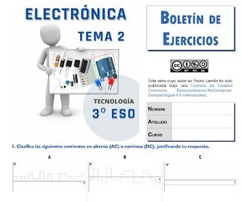 Boletín de Ejercicios: Electrónica 3º ESO | tecno4 | Scoop.it