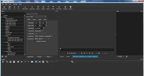 Shotcut: Un éditeur vidéo libre, ouvert et multiplateforme | TICE et langues | Scoop.it