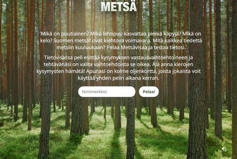 Metsä - tietovisa | 1Uutiset - Lukemisen tähden | Scoop.it