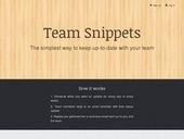 Team Snippets. Suivi de projet collaboratif par mail. | information analyst | Scoop.it