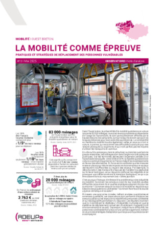 La mobilité comme épreuve | ADEUPa Brest | Veille territoriale AURH | Scoop.it