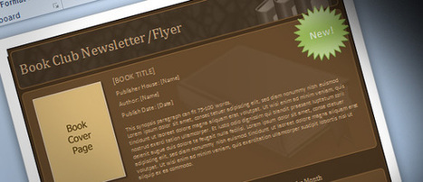 Free Newsletter Template for Word 2007 and later | PowerPoint Presentation | Business and Productivity Tools | Scoop.it