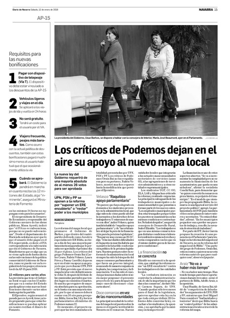 Los críticos de Podemos dejan en el aire su apoyo al nuevo mapa local | Ordenación del Territorio | Scoop.it