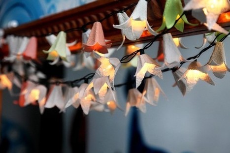 100 lights made from egg cartons - Winner of our winter contest | Recyclart | 1001 Light ideas ! | Scoop.it