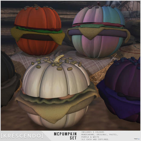McPumpkins October 2022 Subscriber Gift by [Krescendo] | Teleport Hub - Second Life Freebies | Second Life Freebies | Scoop.it