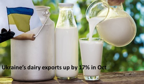 Les exportations de produits laitiers ukrainiens sont en hausse de 17% en octobre | Lait de Normandie... et d'ailleurs | Scoop.it