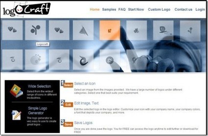 Créer un logo gratuit et en ligne : LogoCraft | Time to Learn | Scoop.it
