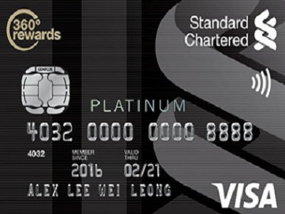 Standard Chartered Platinum Rewards Credit Card