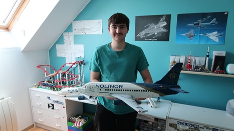 "C’est peut-être le bon moment, j’y crois" : sa maquette d’un Boeing en Lego ® deviendra-t-elle un modèle officiel ? | Revue de presse économique du Sud Touraine | Scoop.it