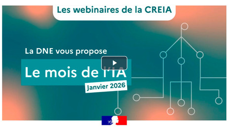Replays vid&eacute;o du &laquo;&nbsp;Mois de l&rsquo;IA&nbsp;&raquo; &ndash; | Intelligence artificielle g&eacute;n&eacute;rative et p&eacute;dagogie | Scoop.it