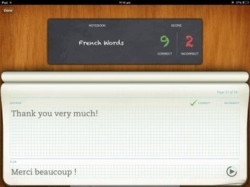 Evernote Peek: iPad Learning App, Integrated With #Evernote | Time to Learn | Scoop.it