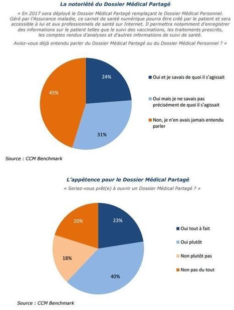 Les Fran&ccedil;ais se sensibilisent doucement &agrave; l'e-sant&eacute; | Infographie, March&eacute;, Data  & Seniors, e-sant&eacute;, objets connect&eacute;s | Scoop.it