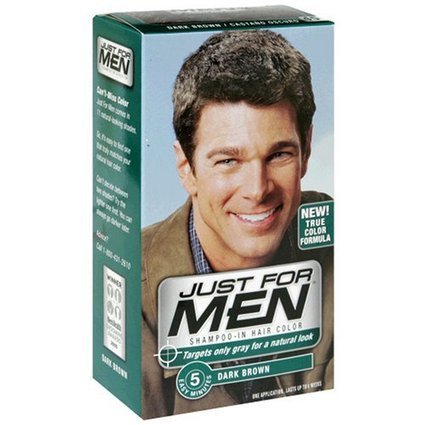Just for Men Shampoo In Hair Color, Dark Brown H-45, 1 application, (Pack of 3) | Hair Products Online | Scoop.it