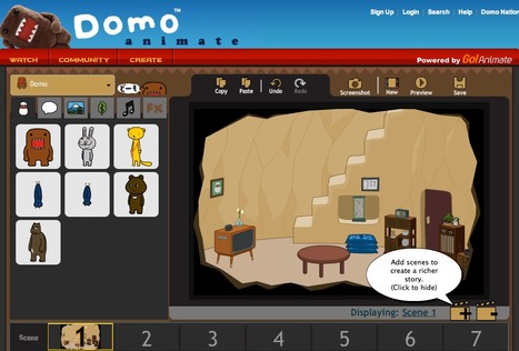 Domo Animate - Create animations | Digital Delights for Learners | Scoop.it