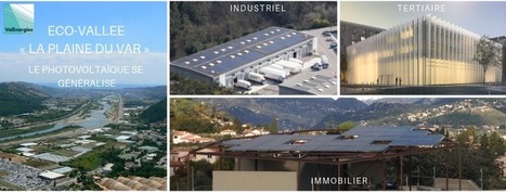 Eco-Vallée "La Plaine du Var" : le photovoltaïque se généralise | IMREDD | Scoop.it