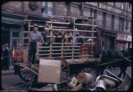 New York City photos by Charles W. Cushman reveal 1940s life in the Big Apple | Boite à outils blog | Scoop.it