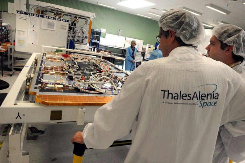 Aéronautique. Le groupe Thales Alenia Sp...