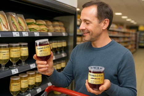CONSOMMATION : Un verre de vin (fran&ccedil;ais) pr&eacute;rempli, scell&eacute; et &eacute;tiquet&eacute; en grande distribution&nbsp; | ALIMENTATIONS | Scoop.it