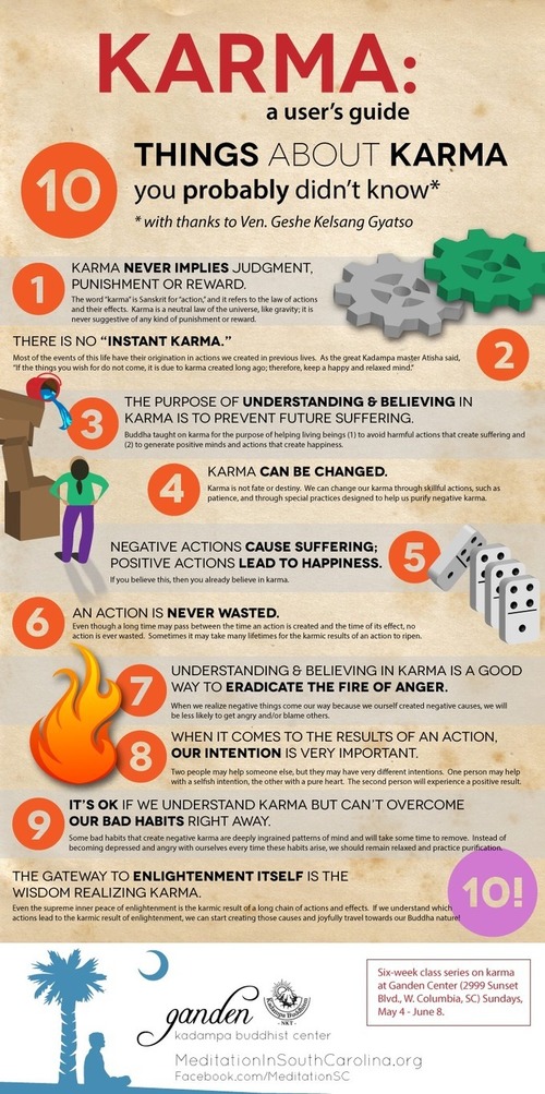 10 Things You Probably Didn’t Know About Karma: An Infographic ...