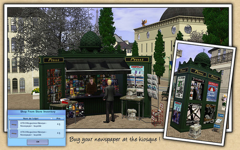 Newspapers Kiosque << Around the Sims 3 | Les Sims | Scoop.it