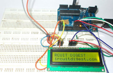 16x2 LCD Interfacing with Arduino Uno: Circuit Diagram and C Code | tecno4 | Scoop.it