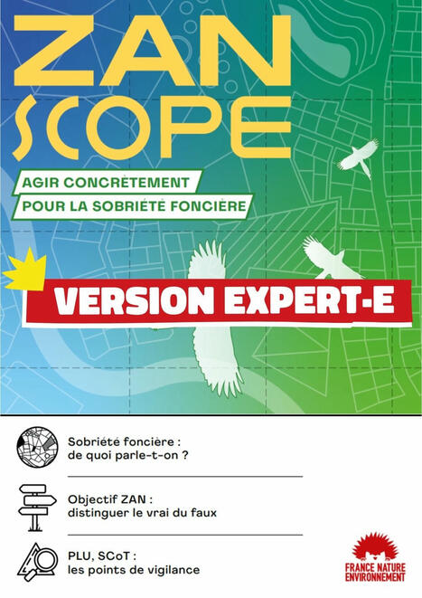 ZANscope (expert·e) : outil d’aide à l’appréhension des enjeux du Zéro Artificialisation Nette | Aménagement durable | Scoop.it