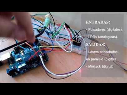 Arpa láser digital con Arduino | tecno4 | Scoop.it