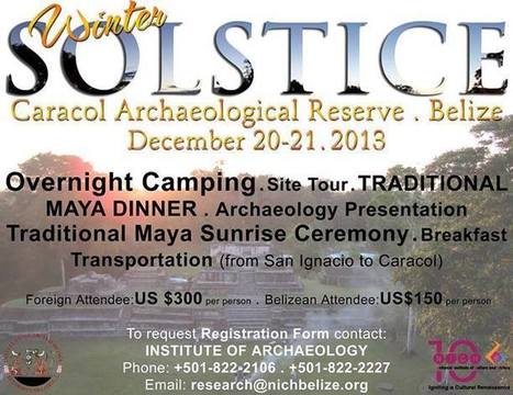 Winter Solstice at Caracol | Cayo Scoop!  The Ecology of Cayo Culture | Scoop.it