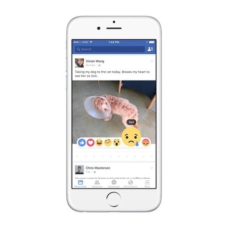 Facebook Adds Emoji 'Reactions' In Lieu Of Dislike Button | Technology Report - Changing Our World | Scoop.it
