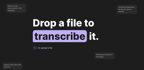 Riverside Transcription : Un service de transcription Audio et vidéo en ligne | Trucs et astuces du net | Scoop.it