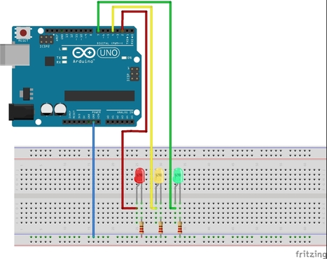 Tutorial Arduino: Ejemplo Semáforo | tecno4 | Scoop.it