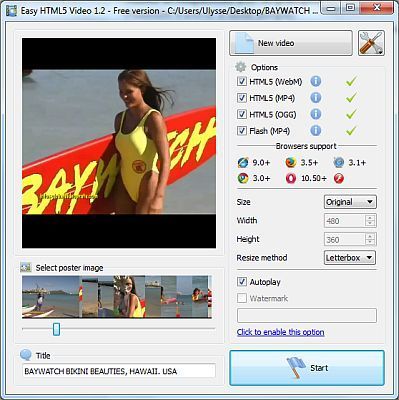 Easy HTML5 Video - Convertir des vidéos en HTML5 puis en FTP | Montage vidéo pour ma petite soeur | Scoop.it