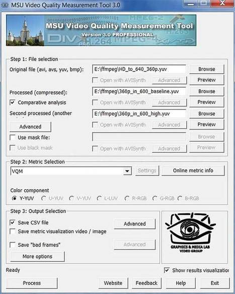 Review: Moscow State University Video Quality Measurement Tool | Video Breakthroughs | Scoop.it