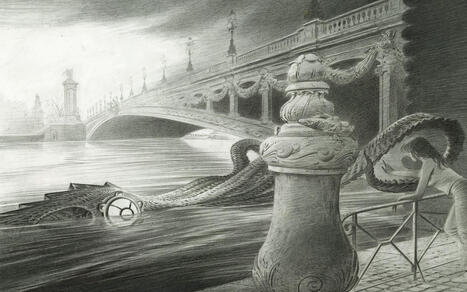 Paris : exposition François Schuiten & Jules Verne à la Galerie du 9e Art | Jules Verne News | Scoop.it
