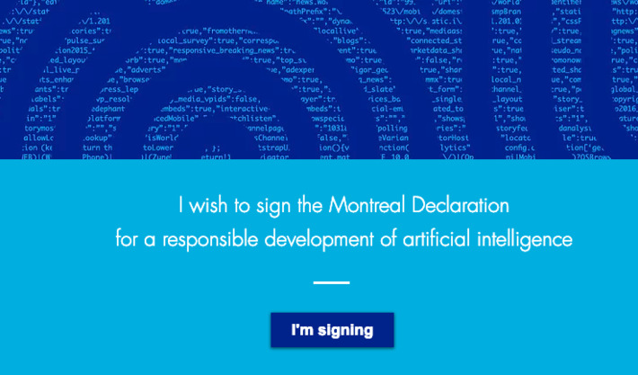 Please read and sign The Montreal Declaration Responsible AI #AI #Montreal | WHY IT MATTERS: Digital Transformation | Scoop.it