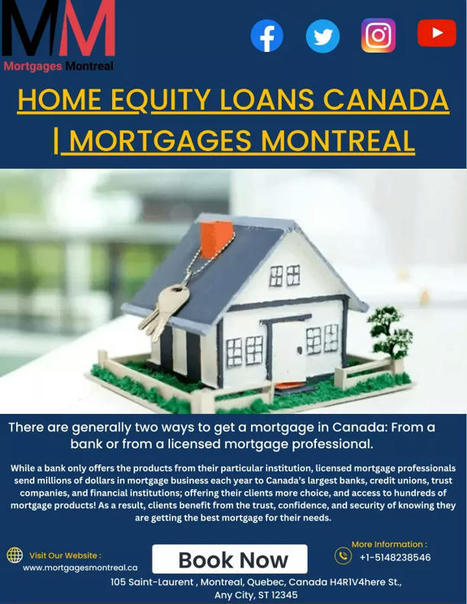 Home Equity Loans Canada | Mortgages Montreal | Mortgages Montrea | Scoop.it