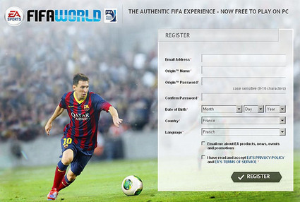 Jeu vidéo FIFA WORLD 2014 (2 gigas) offert gratuitement par la plateforme ORIGIN 2014 en partenariat avec EA Sports | Logiciel Gratuit Licence Gratuite | Scoop.it