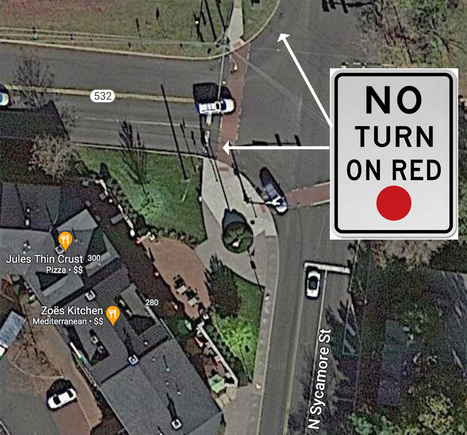 NO TURN ON RED: Durham Rd/Sycamore St & Washington Xcrossing Rd/Durham Rd | Newtown News of Interest | Scoop.it