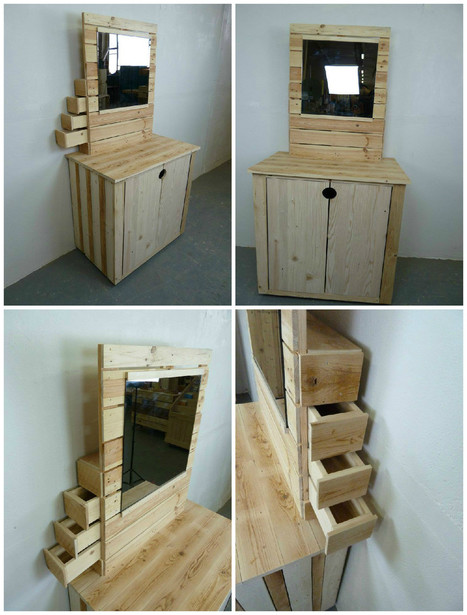 Pallet Dresser With Side Drawers | 1001 Pallets ideas ! | Scoop.it