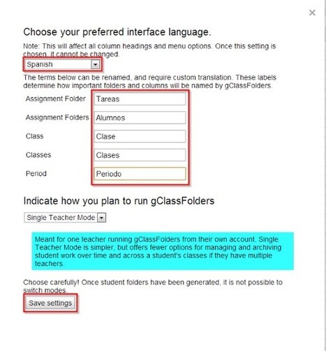 En la nube TIC: Gestiona las carpetas de tus alumnos con gClassFolders | google + y google apps | Scoop.it