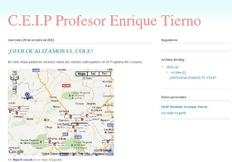 Mi E-scuela. Proyecto de trabajo de competencias y TIC en centros de Primaria de Murcia | Experiencias y buenas pr&aacute;cticas educativas | Scoop.it