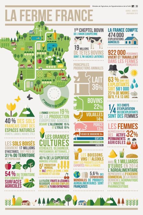 #Infographie - La #ferme #France | RSE et Développement Durable | Scoop.it