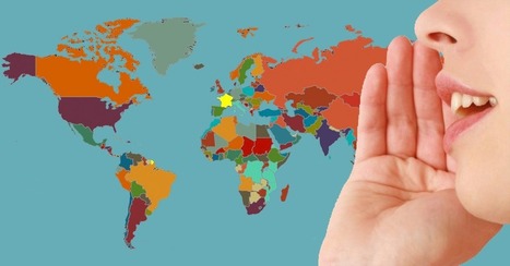 Carte In Zoom Sur Lenseignement Des Langues Dans Le Monde