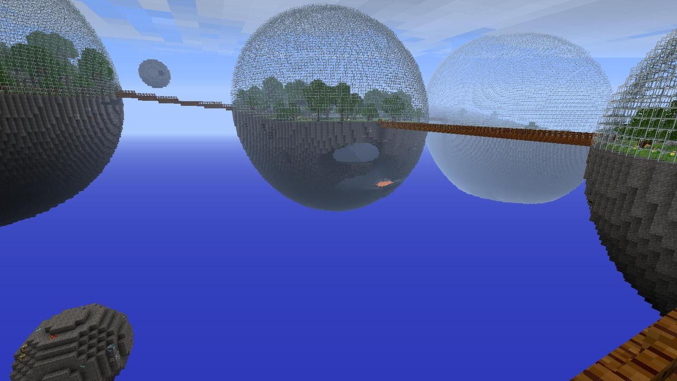 Скачать карту Sphere Survival для Minecraft
