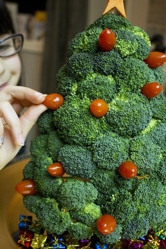 Broccoli Christmas tree | 1001 Recycling Ideas ! | Scoop.it