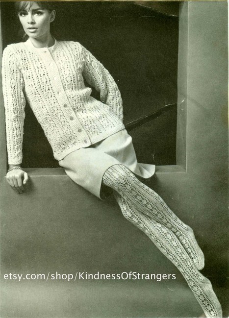 You'll Have A Knit Fit When You See This Hosiery! | Vintage Living Today For A Future Tomorrow | Scoop.it
